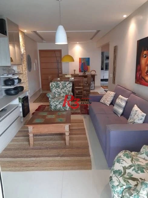 Apartamento de alto padrão com 3 dormitórios à venda, 150 m² - Canto do Forte - Praia Grande/SP