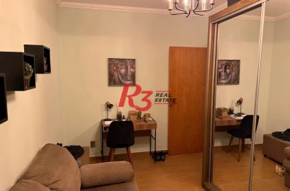 Apartamento com 2 dormitórios à venda, 77 m² por R$ 420.000,00 - Vila Matias - Santos/SP