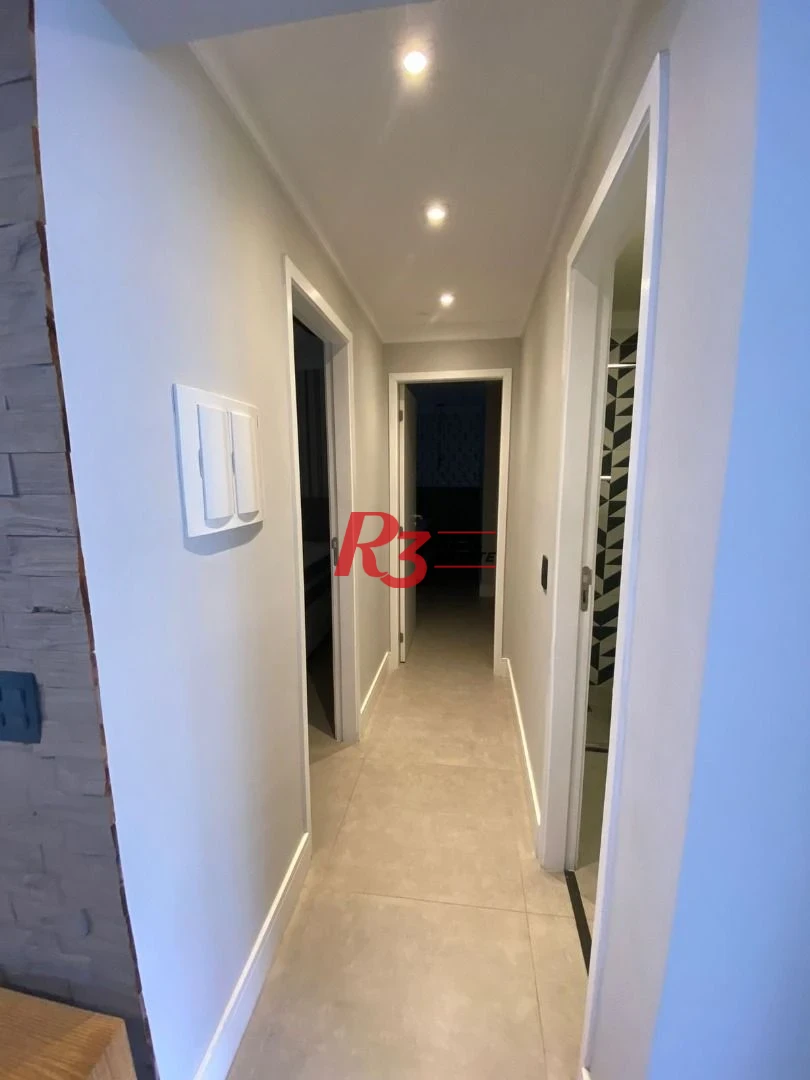 Apartamento à venda, 70 m² por R$ 730.000,00 - José Menino - Santos/SP