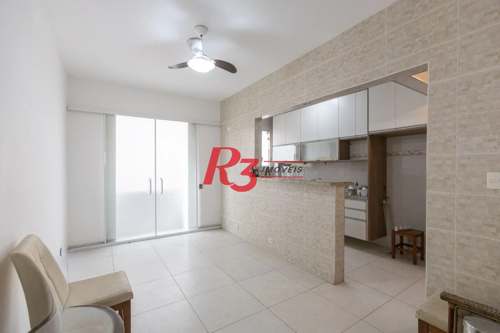 Apartamento com 2 dormitórios à venda, 89 m² por R$ 540.000,00 - Boqueirão - Santos/SP
