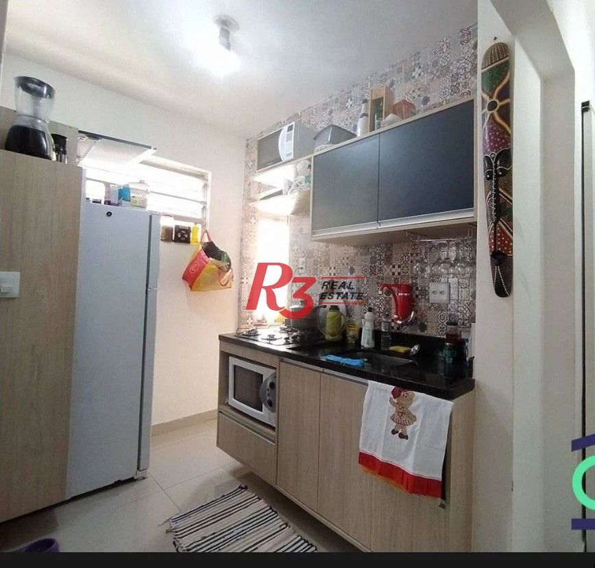 Apartamento com 1 dormitório à venda, 48 m² por R$ 230.000,00 - Centro - São Vicente/SP