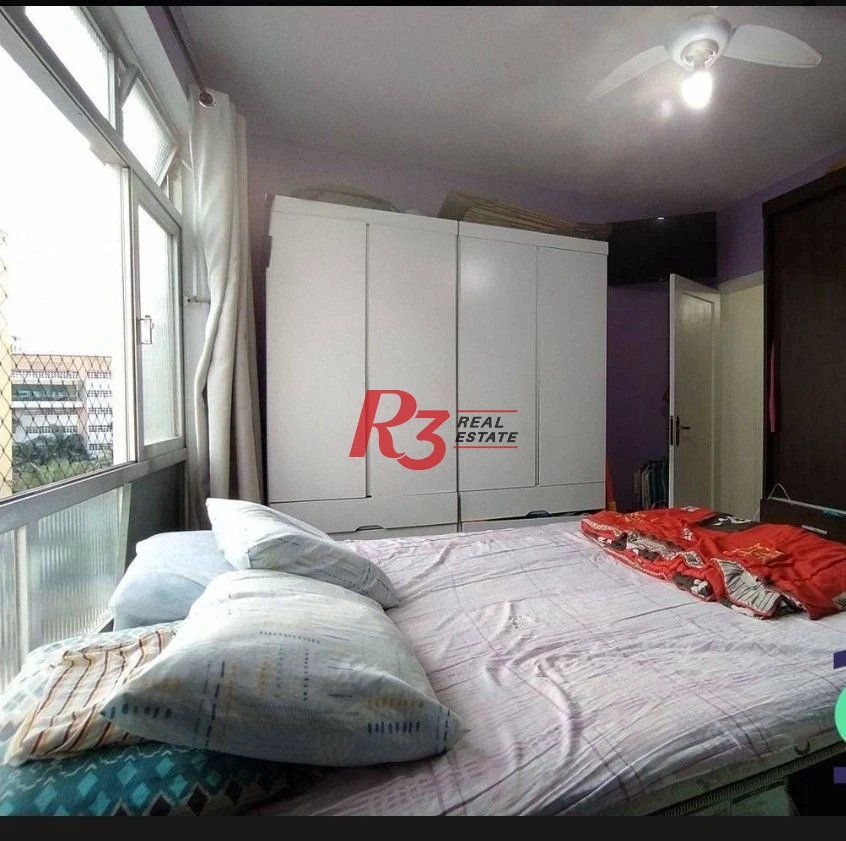 Apartamento com 1 dormitório à venda, 48 m² por R$ 230.000,00 - Centro - São Vicente/SP