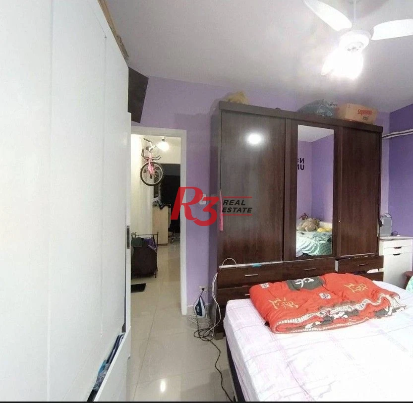 Apartamento com 1 dormitório à venda, 48 m² por R$ 230.000,00 - Centro - São Vicente/SP