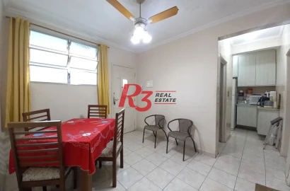 Apartamento á venda 2 dormitórios na Conselheiros Nébias Santos