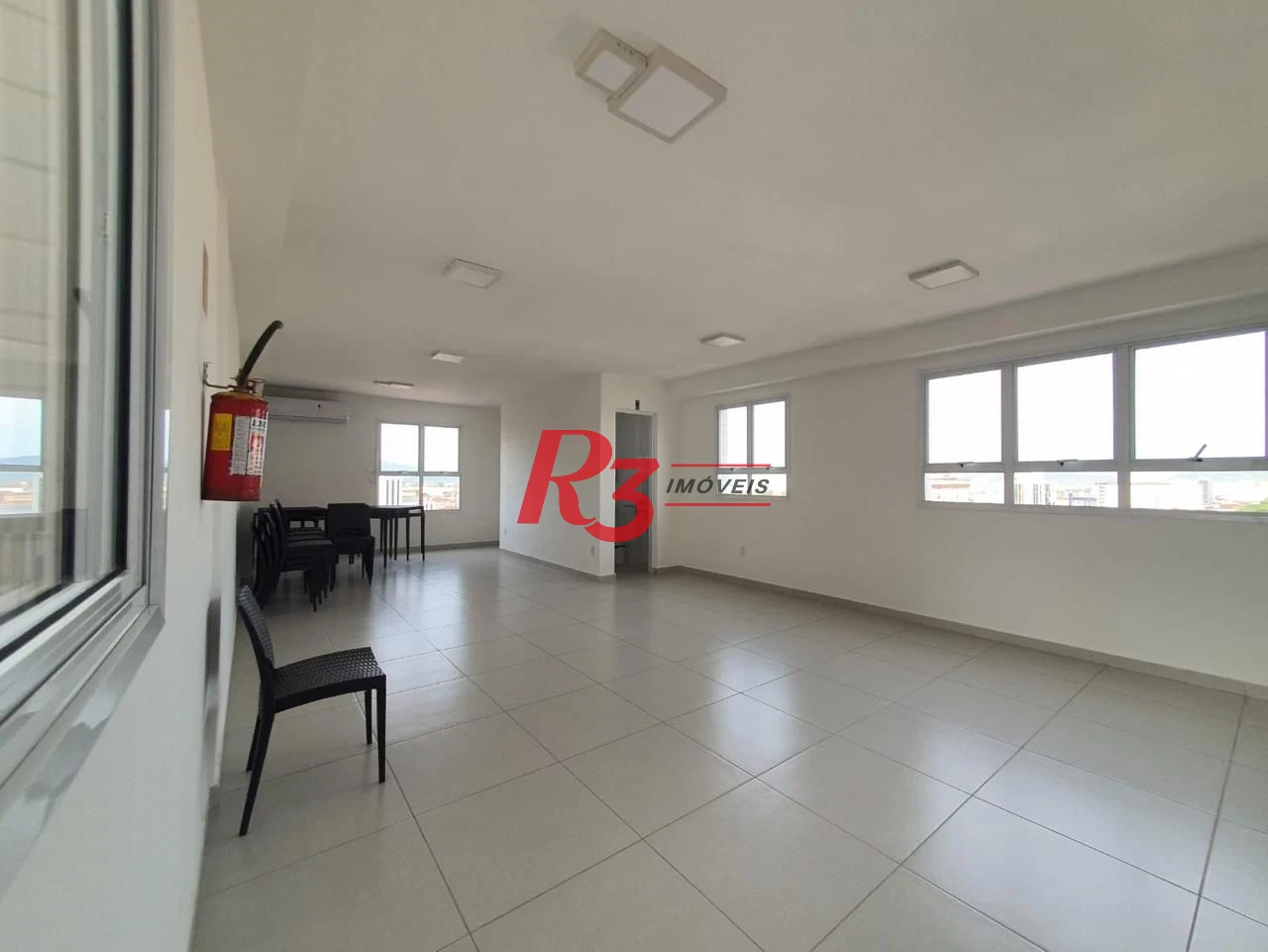 Apartamento com 1 dormitório para alugar, 52 m² por R$ 3.800,00/mês - Boqueirão - Santos/SP
