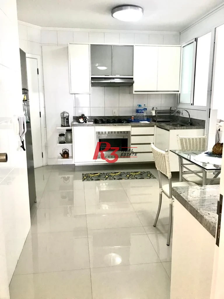 Apartamento à venda, 114 m² por R$ 1.050.000,00 - Pompéia - Santos/SP