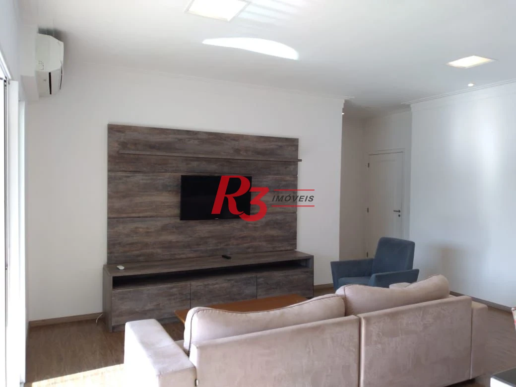 Apartamento com 3 dormitórios à venda, 150 m² por R$ 1.350.000,00 - Marapé - Santos/SP