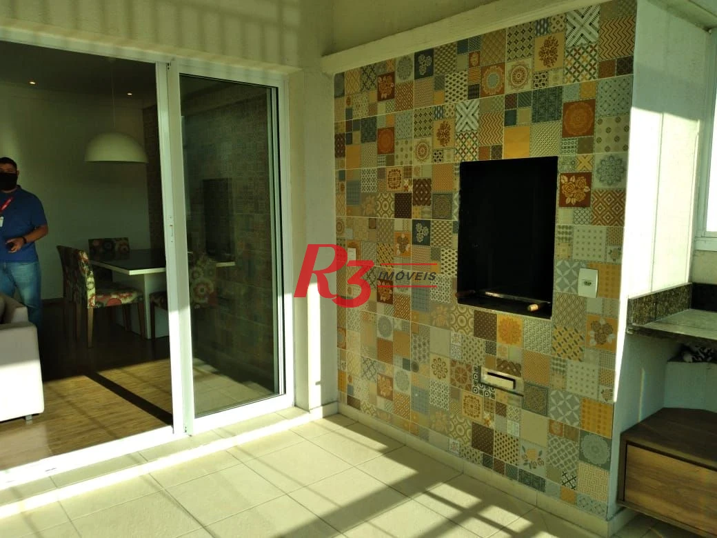 Apartamento com 3 dormitórios à venda, 150 m² por R$ 1.350.000,00 - Marapé - Santos/SP