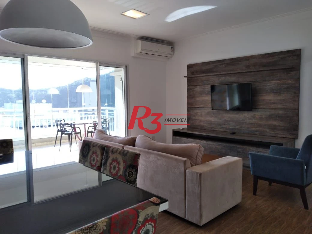 Apartamento com 3 dormitórios à venda, 150 m² por R$ 1.350.000,00 - Marapé - Santos/SP