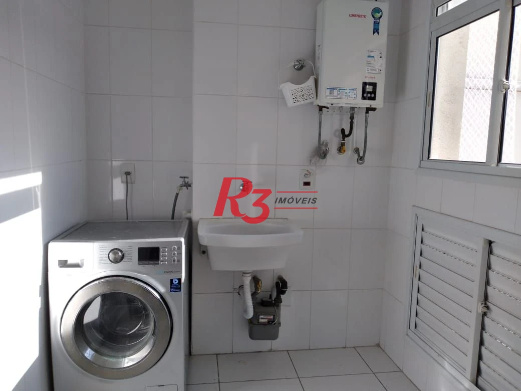 Apartamento com 3 dormitórios à venda, 150 m² por R$ 1.350.000,00 - Marapé - Santos/SP
