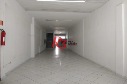 Loja para alugar, 311 m² por R$ 7.000,00/mês - Centro - Santos/SP