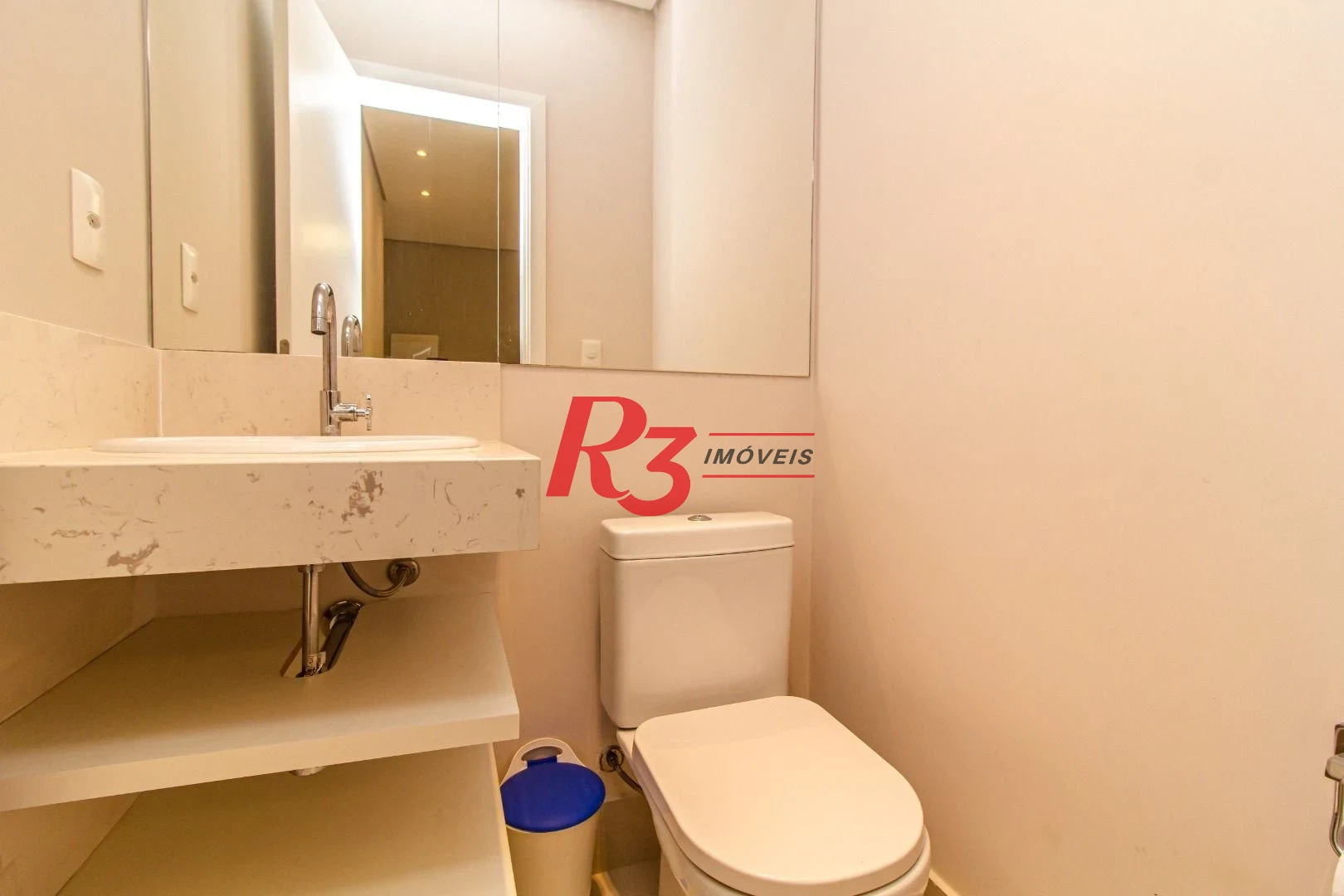 Apartamento com 1 dormitório para alugar, 68 m² por R$ 9.000,00/mês - Aparecida - Santos/SP