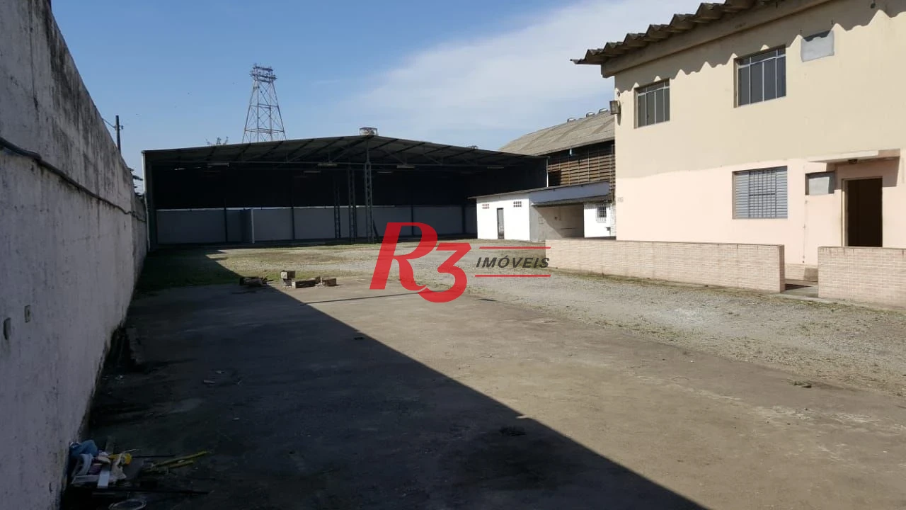 Galpão para alugar, 1600 m² por R$ 37.500,00/mês - Estuário - Santos/SP