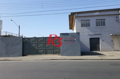 Galpão para alugar, 1600 m² por R$ 37.500,00/mês - Estuário - Santos/SP