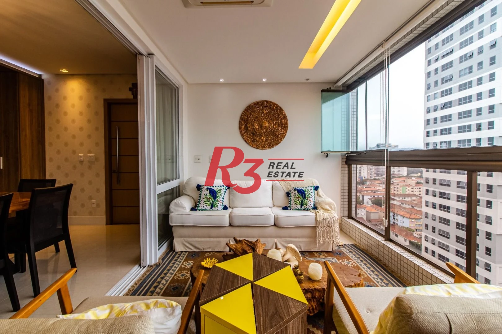 Apartamento com 3 dormitórios à venda, 171 m² - Embaré - Santos/SP
