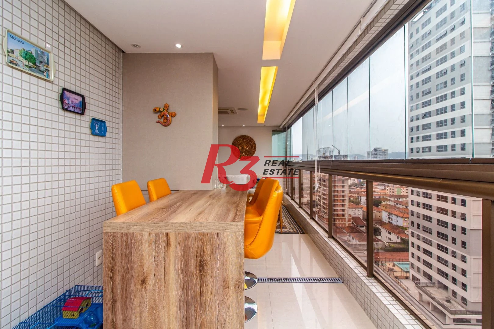 Apartamento com 3 dormitórios à venda, 171 m² - Embaré - Santos/SP