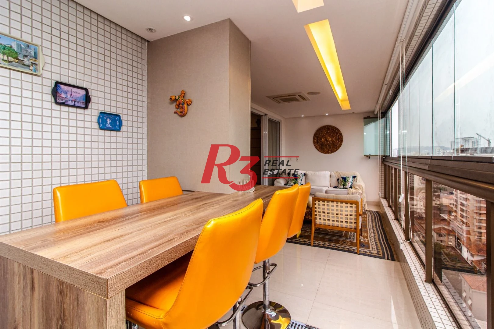 Apartamento com 3 dormitórios à venda, 171 m² - Embaré - Santos/SP