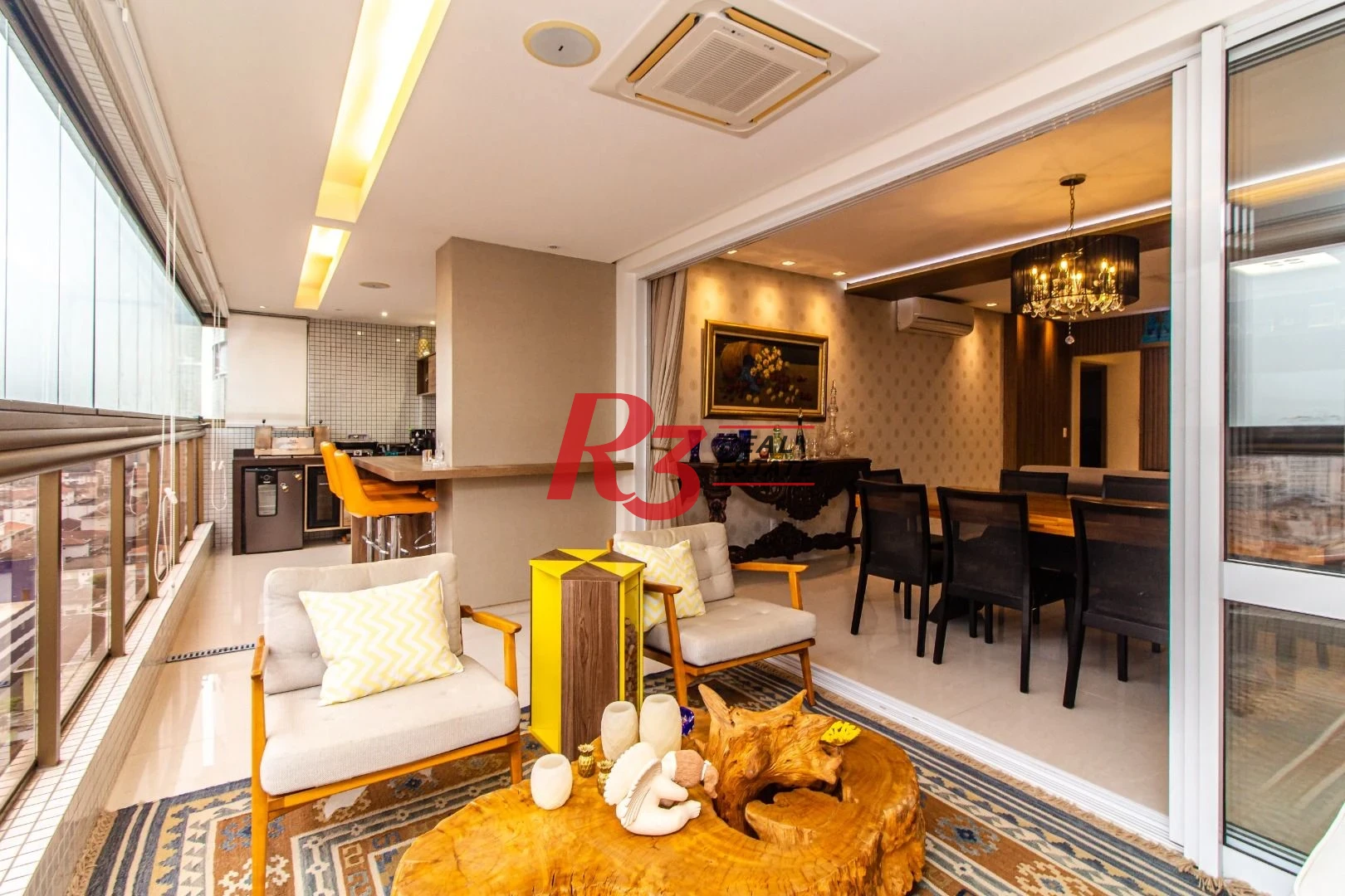 Apartamento com 3 dormitórios à venda, 171 m² - Embaré - Santos/SP