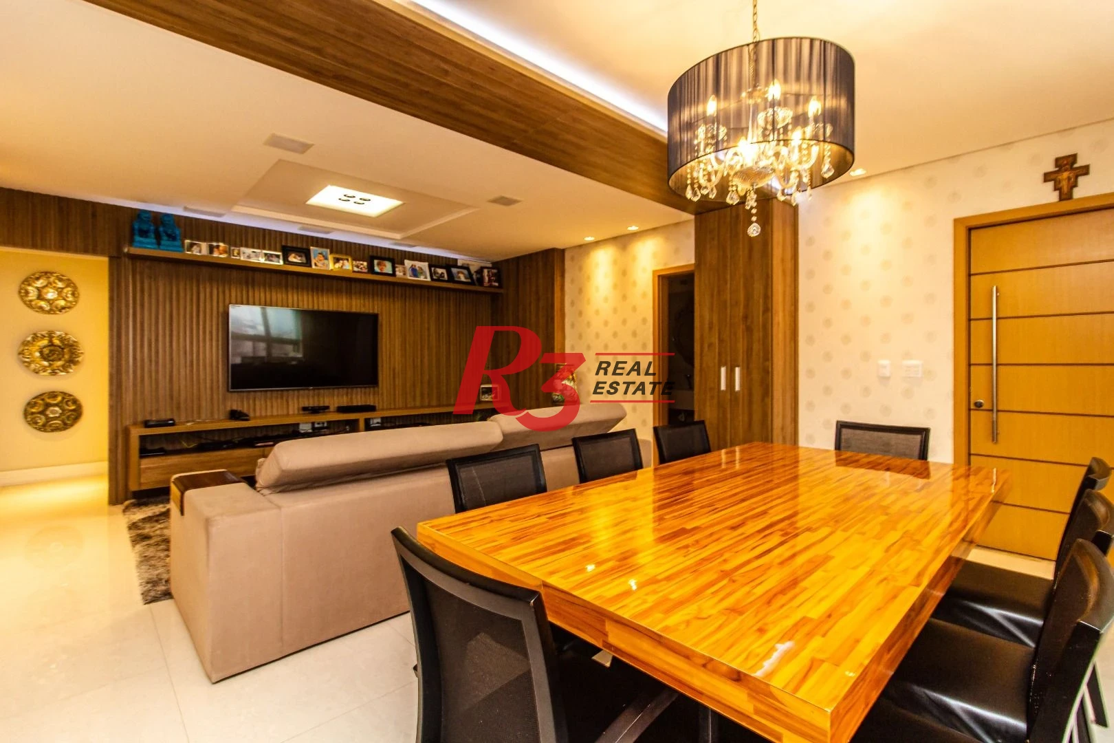 Apartamento com 3 dormitórios à venda, 171 m² - Embaré - Santos/SP