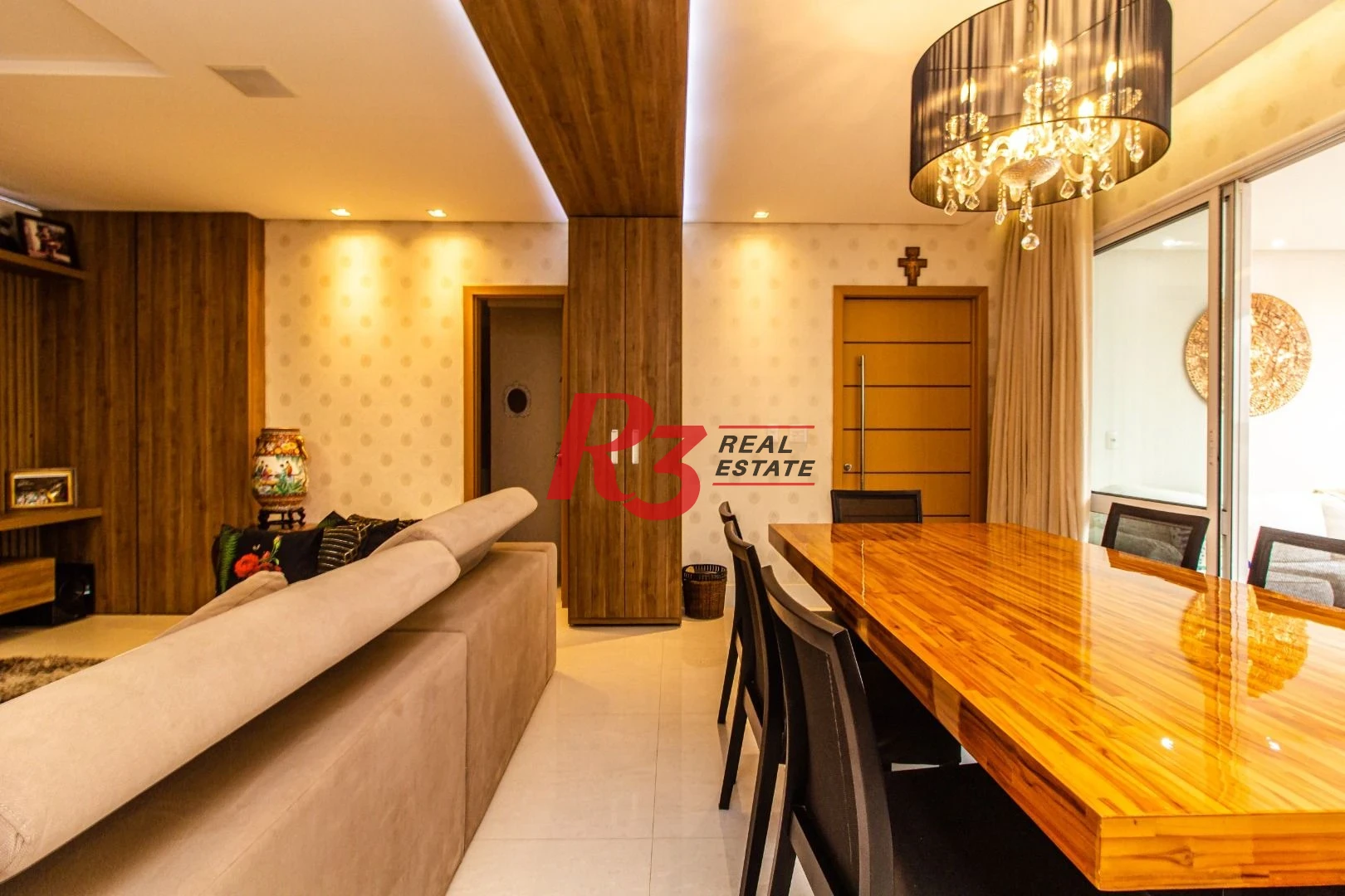 Apartamento com 3 dormitórios à venda, 171 m² - Embaré - Santos/SP