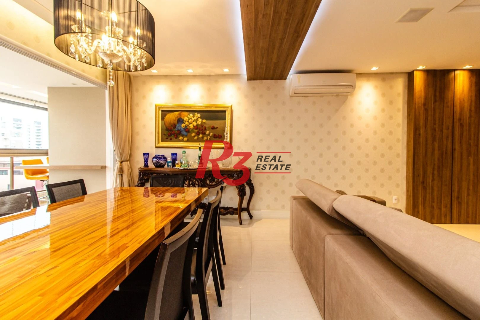 Apartamento com 3 dormitórios à venda, 171 m² - Embaré - Santos/SP
