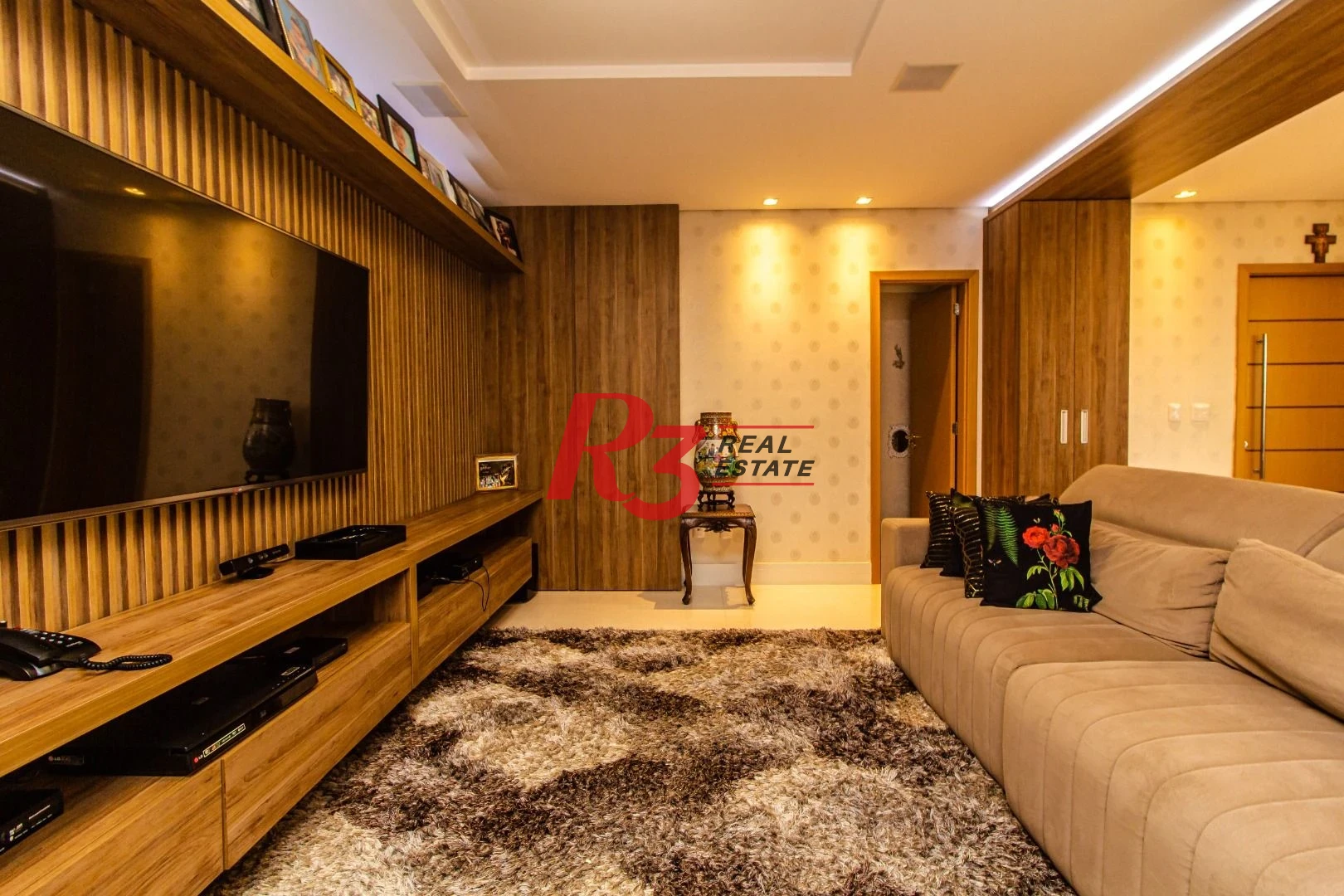 Apartamento com 3 dormitórios à venda, 171 m² - Embaré - Santos/SP