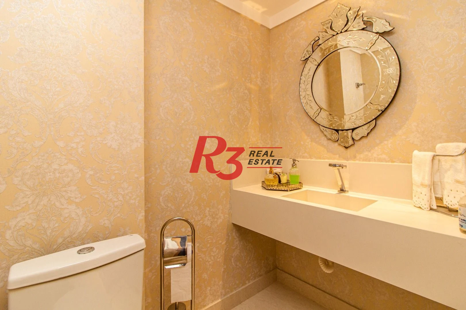 Apartamento com 3 dormitórios à venda, 171 m² - Embaré - Santos/SP
