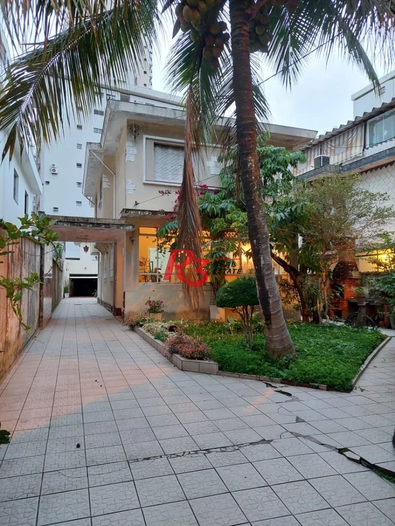 Sobrado com 5 dormitórios para alugar, 332 m² - José Menino - Santos/SP