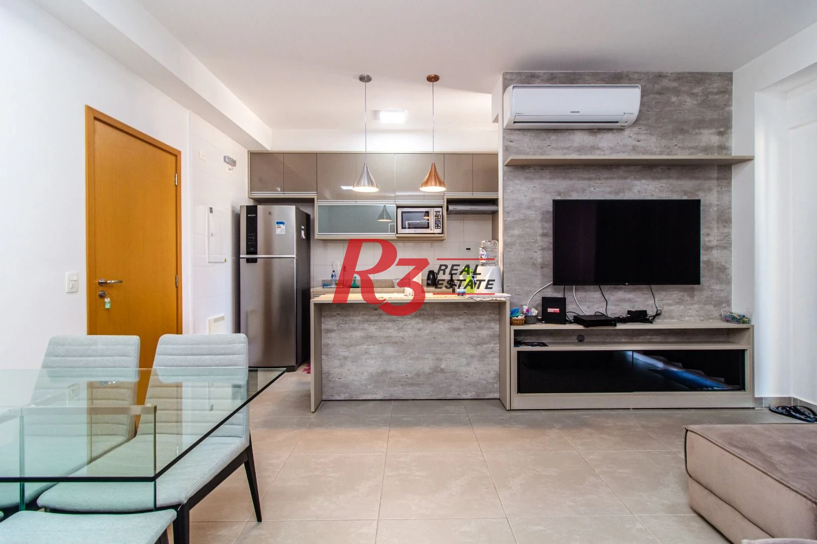 Apartamento à venda, 73 m² por R$ 1.380.000,00 - Gonzaga - Santos/SP
