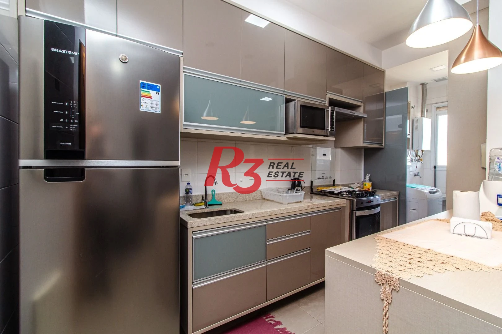 Apartamento à venda, 73 m² por R$ 1.380.000,00 - Gonzaga - Santos/SP