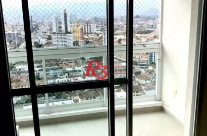 Apartamento à venda, 47 m² por R$ 636.000,00 - Boqueirão - Santos/SP