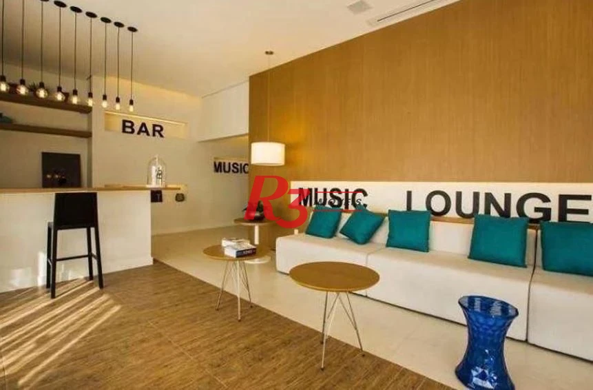 Apartamento à venda, 47 m² por R$ 636.000,00 - Boqueirão - Santos/SP