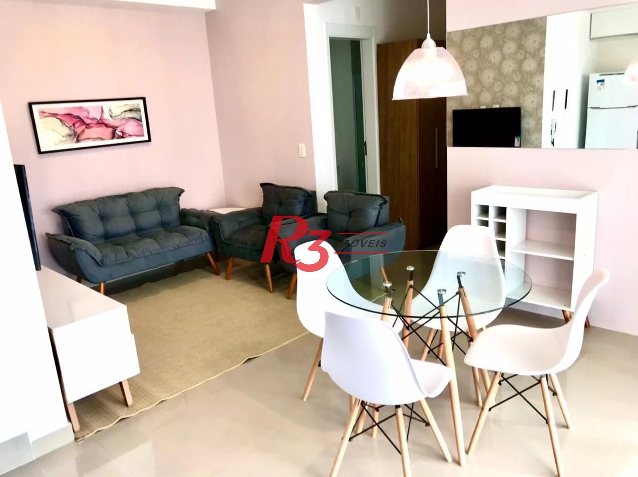 Apartamento à venda, 47 m² por R$ 636.000,00 - Boqueirão - Santos/SP