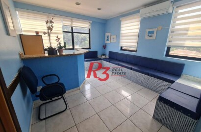 Sala para alugar, 52 m² - Gonzaga - Santos/SP
