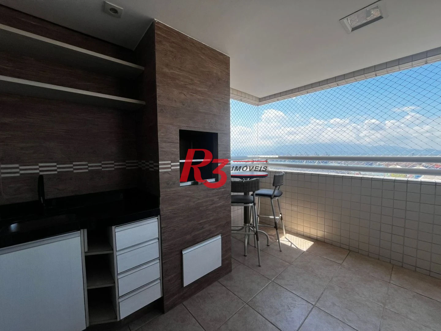 Apartamento com 3 dormitórios para alugar, 114 m² por R$ 6.800,00/mês - Ponta da Praia - Santos/SP
