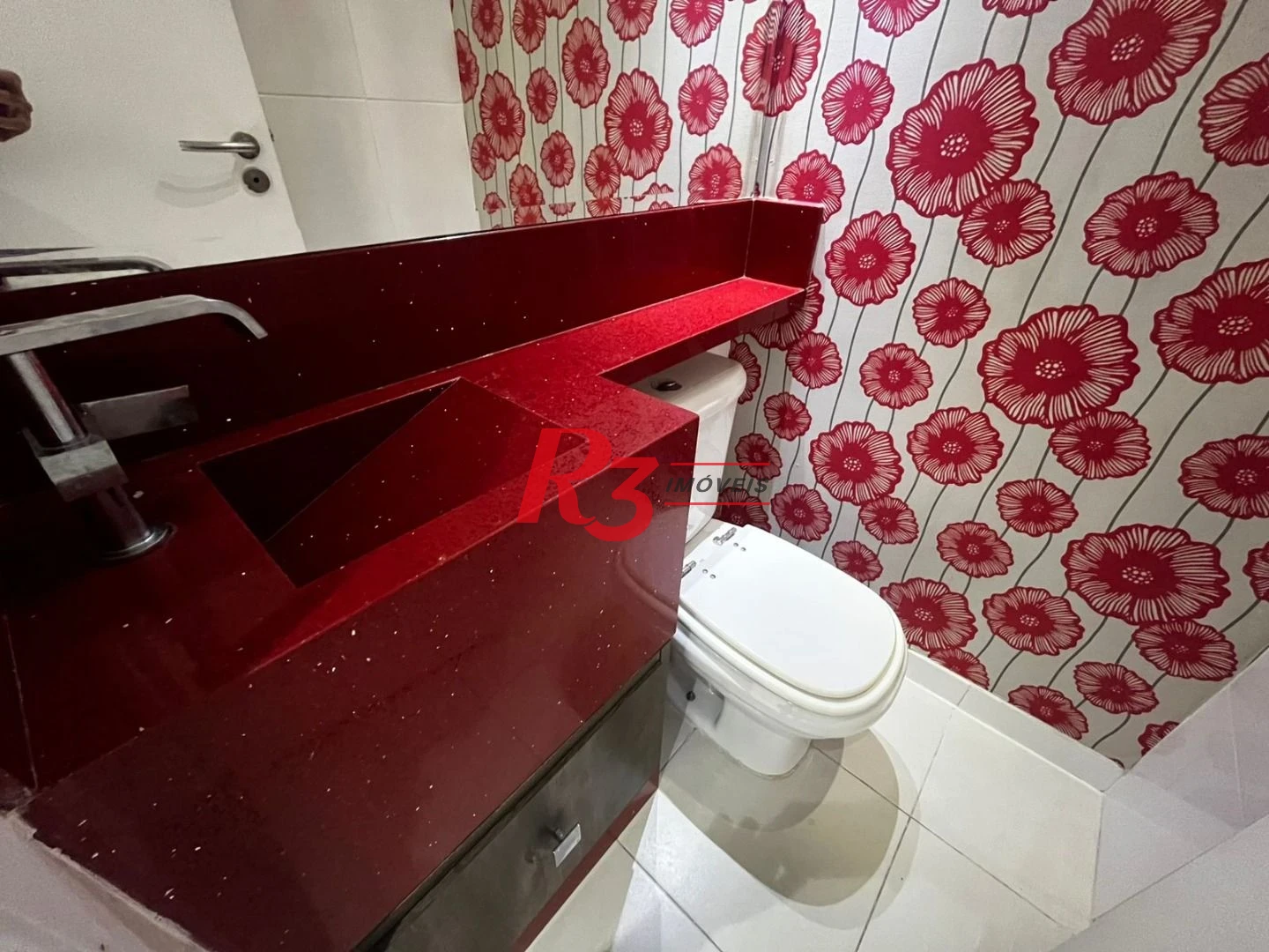 Apartamento com 3 dormitórios para alugar, 114 m² por R$ 6.800,00/mês - Ponta da Praia - Santos/SP