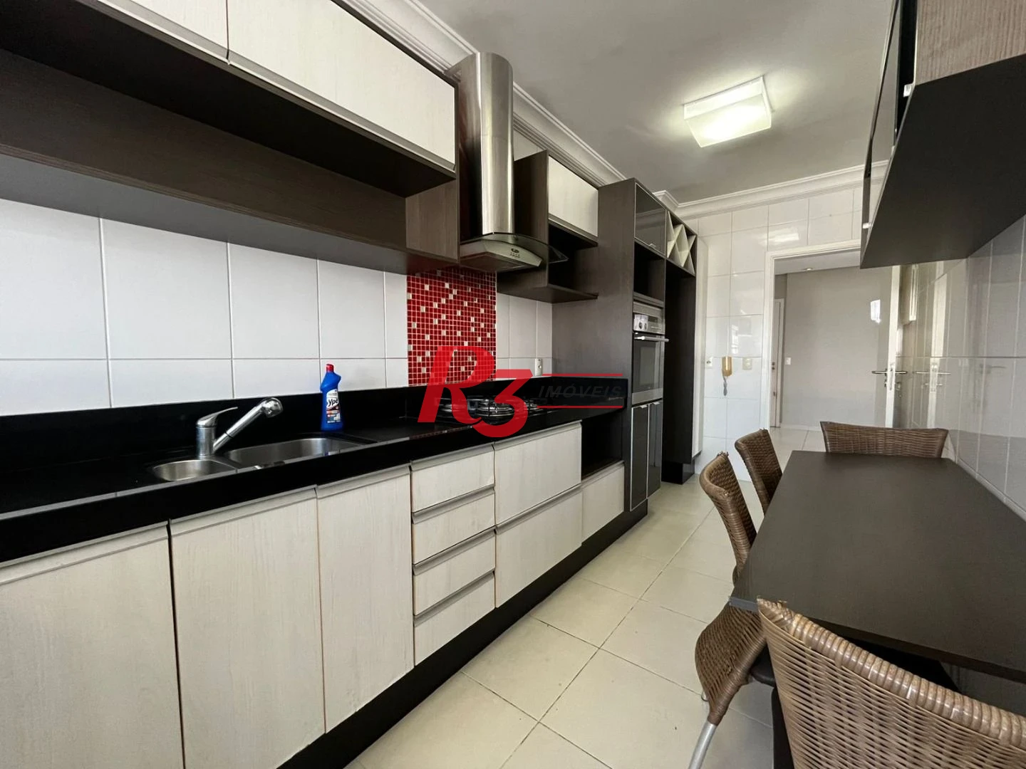 Apartamento com 3 dormitórios para alugar, 114 m² por R$ 6.800,00/mês - Ponta da Praia - Santos/SP