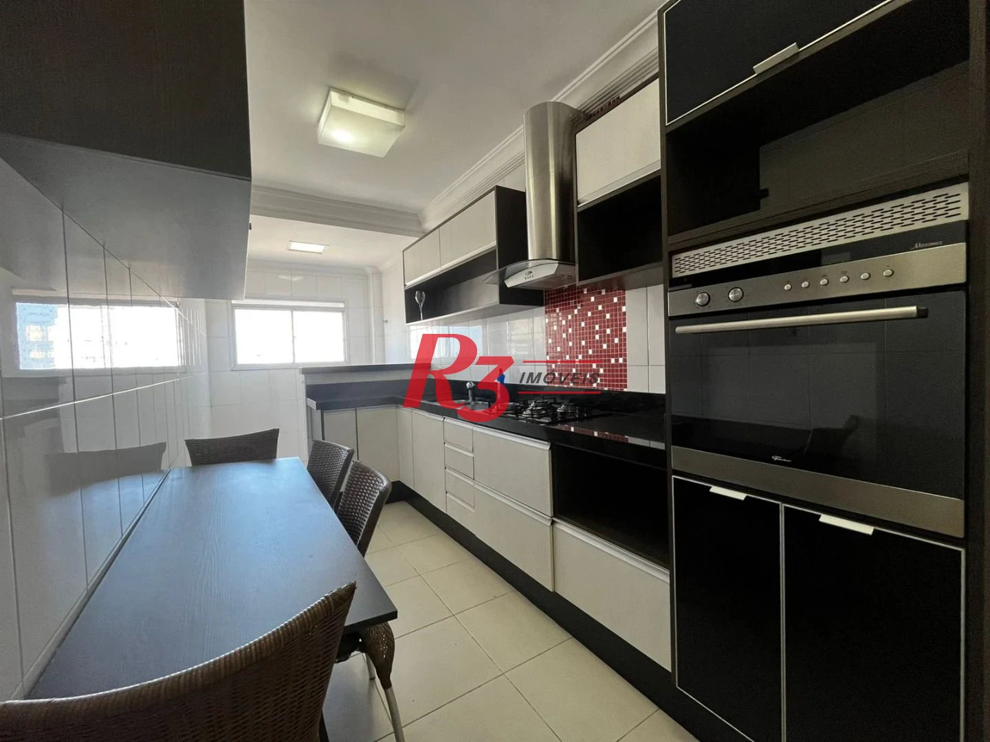 Apartamento com 3 dormitórios para alugar, 114 m² por R$ 6.800,00/mês - Ponta da Praia - Santos/SP