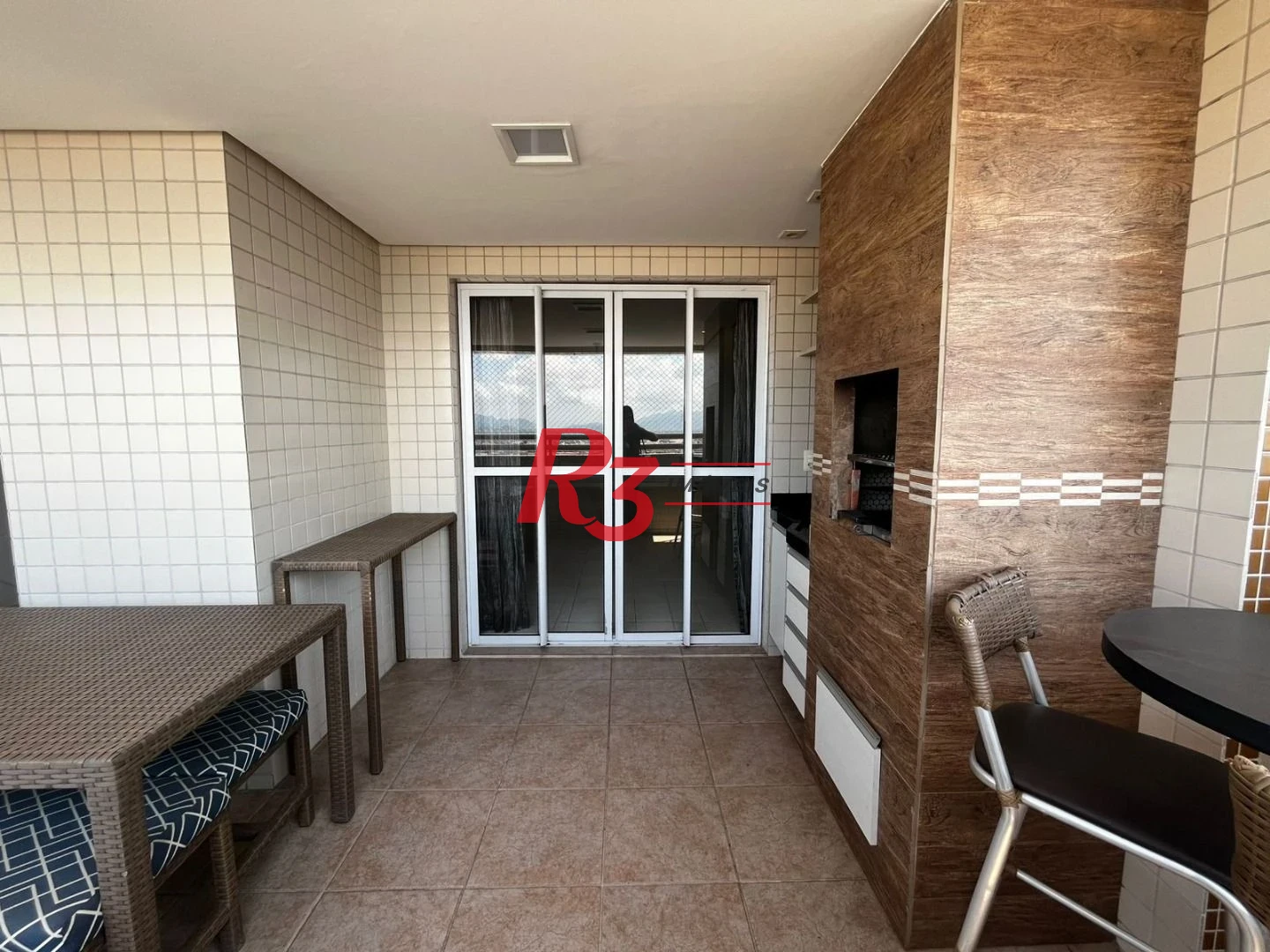 Apartamento com 3 dormitórios para alugar, 114 m² por R$ 6.800,00/mês - Ponta da Praia - Santos/SP