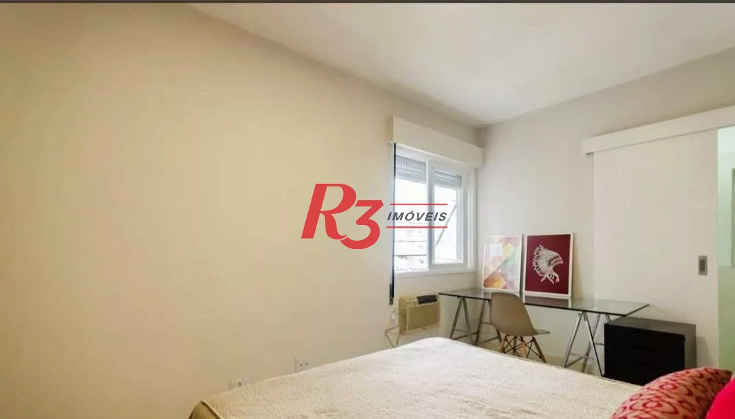 Apartamento para alugar, 78 m² por R$ 5.000,00/mês - Pompéia - Santos/SP