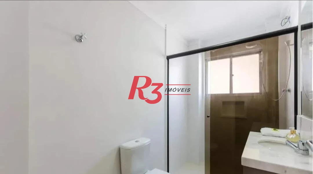 Apartamento para alugar, 78 m² por R$ 5.000,00/mês - Pompéia - Santos/SP