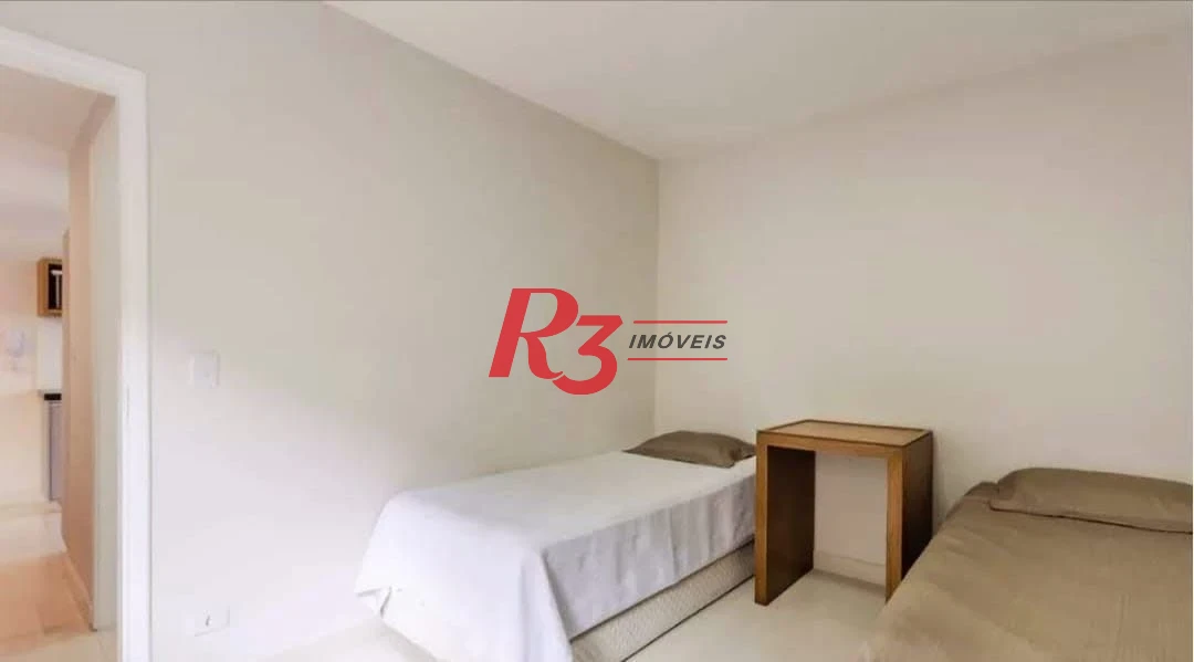 Apartamento para alugar, 78 m² por R$ 5.000,00/mês - Pompéia - Santos/SP