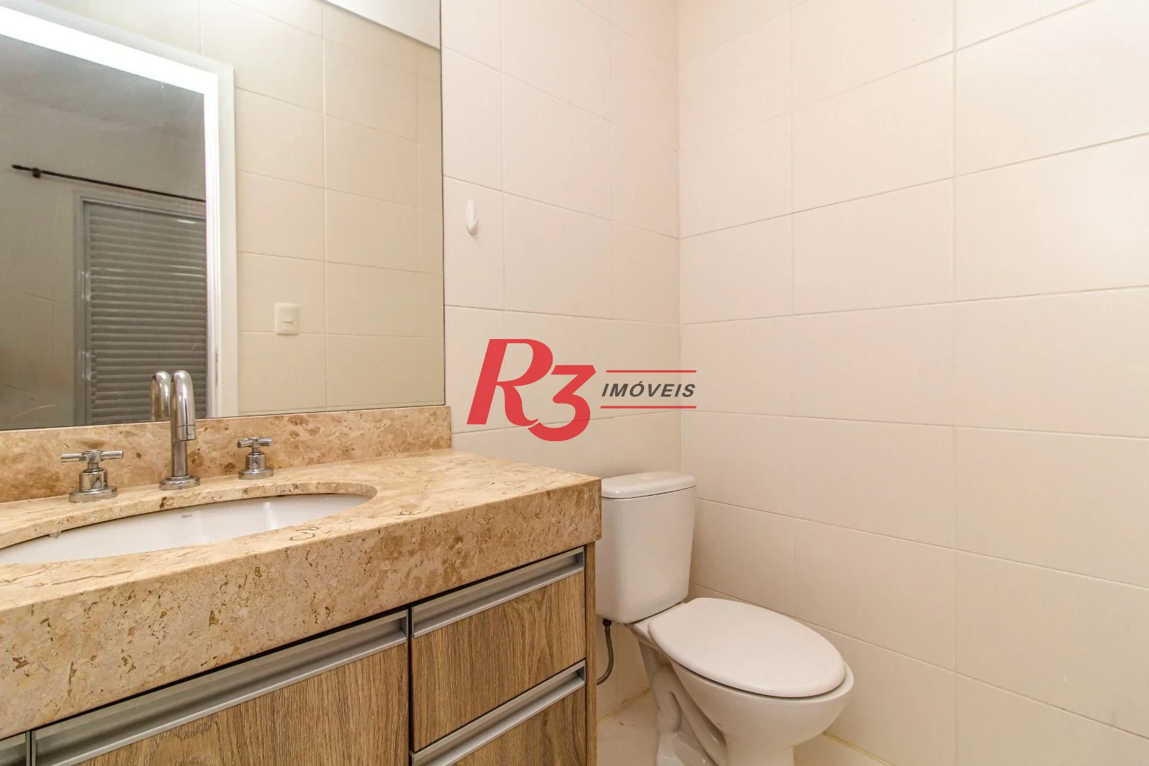 Apartamento com 1 dormitório para alugar, 55 m² por R$ 5.500,00/mês - José Menino - Santos/SP