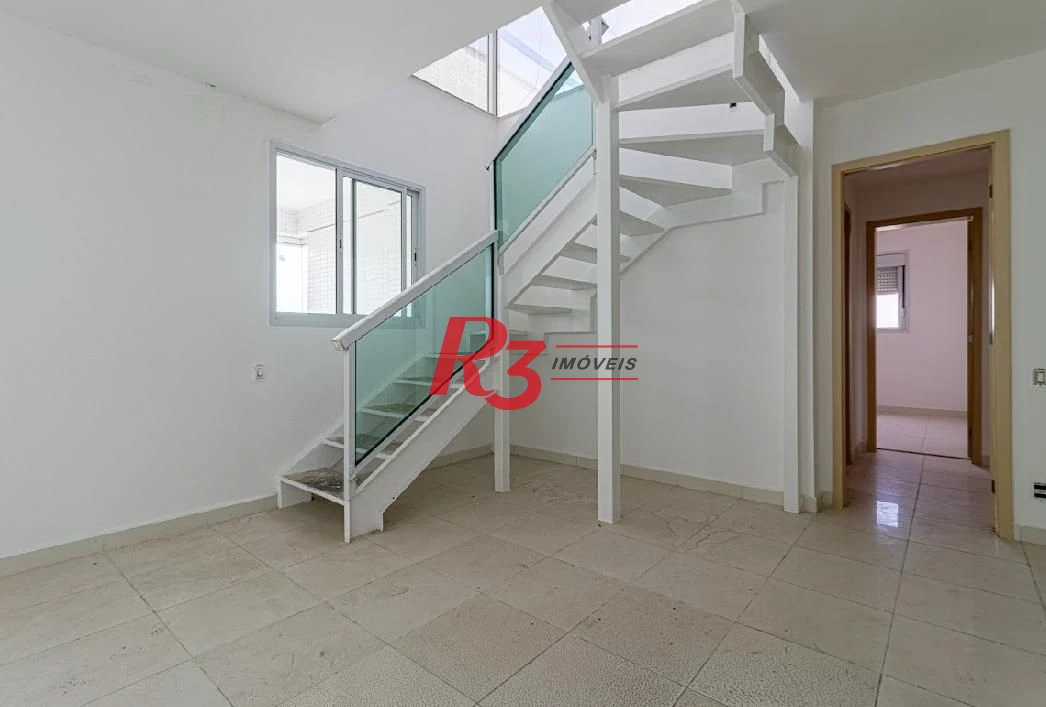 Cobertura à venda, 258 m² por R$ 3.500.000,00 - José Menino - Santos/SP