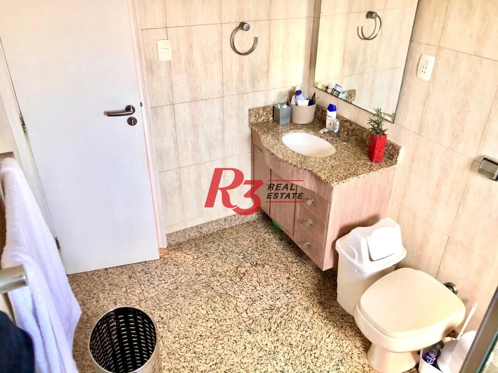 Apartamento com 4 dormitórios à venda, 180 m² por R$ 1.200.000,00 - Ponta da Praia - Santos/SP