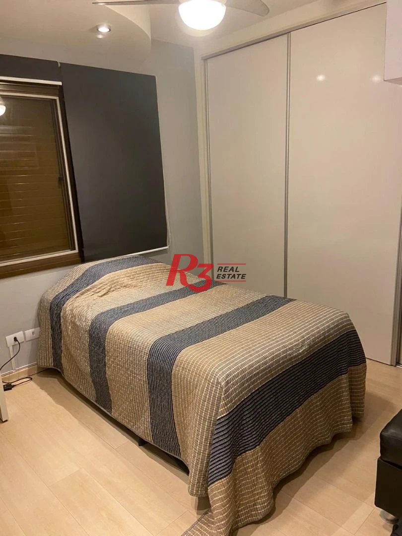 Apartamento com 4 dormitórios à venda, 180 m² por R$ 1.200.000,00 - Ponta da Praia - Santos/SP