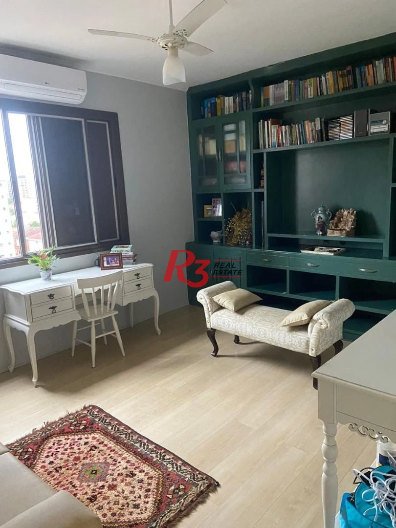 Apartamento com 4 dormitórios à venda, 180 m² por R$ 1.200.000,00 - Ponta da Praia - Santos/SP