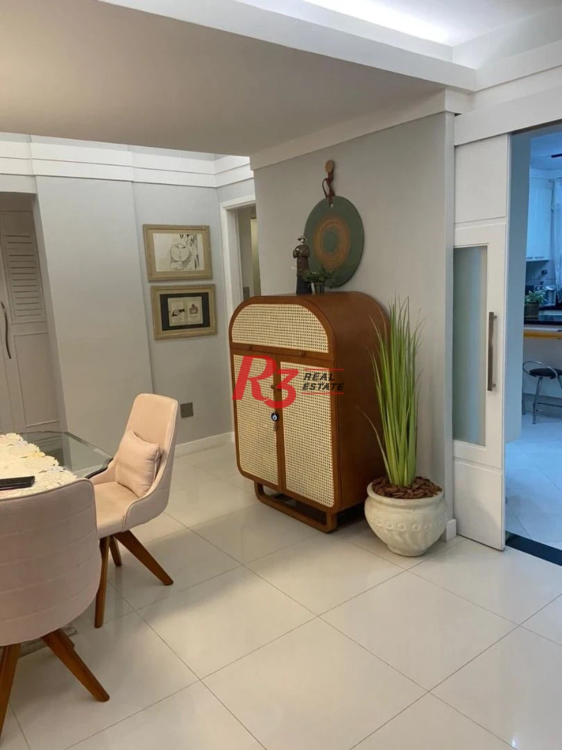 Apartamento com 4 dormitórios à venda, 180 m² por R$ 1.200.000,00 - Ponta da Praia - Santos/SP