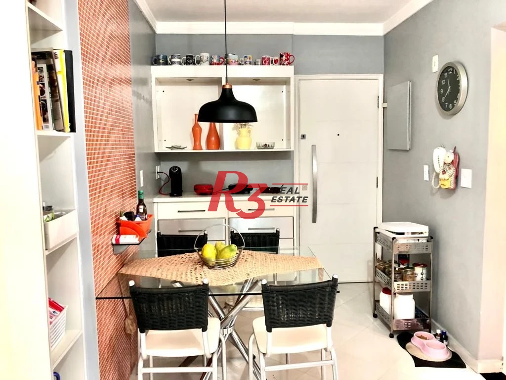 Apartamento com 4 dormitórios à venda, 180 m² por R$ 1.200.000,00 - Ponta da Praia - Santos/SP