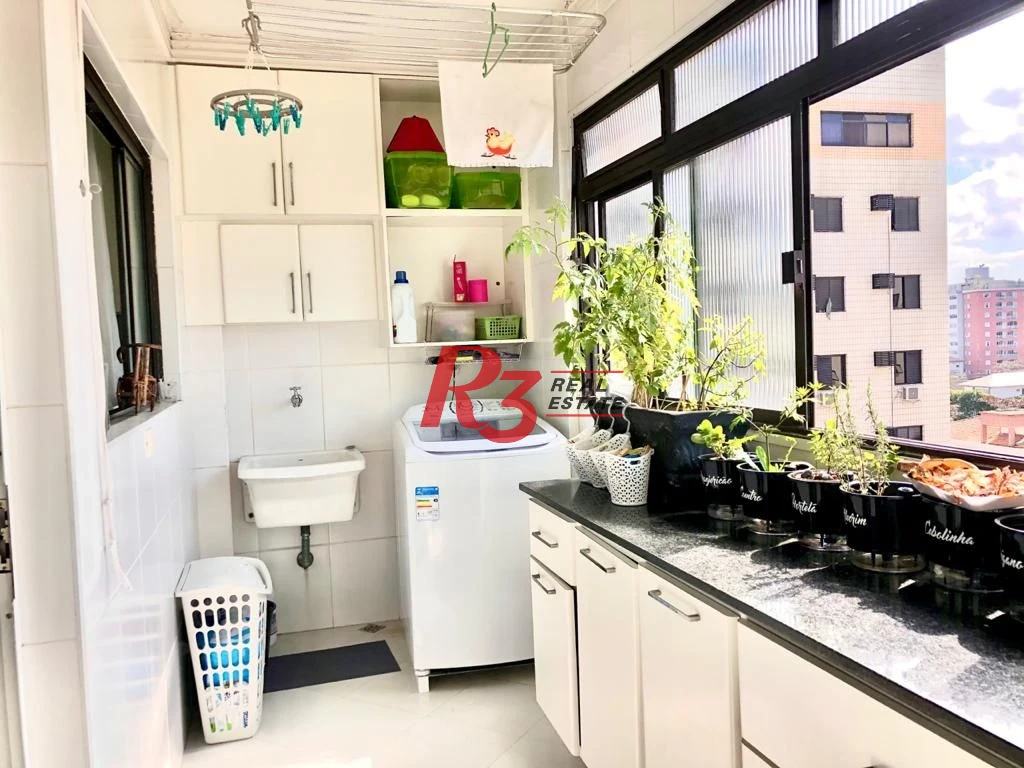 Apartamento com 4 dormitórios à venda, 180 m² por R$ 1.200.000,00 - Ponta da Praia - Santos/SP